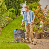 GARDENA Forbici da giardino PremiumCut Pro - Legno secco, Cesoie da giardino grigio/Turchese