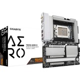 GIGABYTE TRX50 AERO D, Scheda madre argento/Nero