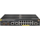 Hewlett Packard Enterprise Aruba 2930F 12G PoE+ 2G/2SFP+ Gestito L3 Gigabit Ethernet (10/100/1000) Supporto Power over Ethernet (PoE) 1U Nero Gestito, L3, Gigabit Ethernet (10/100/1000), Supporto Power over Ethernet (PoE), Montaggio rack, 1U