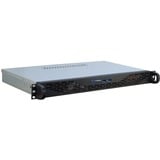 Inter-Tech 1U K-125L mini ITX Grigio, Server case Nero, mini ITX, Server, Grigio, ITX, Acciaio, HDD, LAN, Potenza
