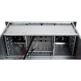 Inter-Tech 4U 40248 Supporto Nero, Grigio, Server case Nero, Supporto, Server, Nero, Grigio, ATX, micro ATX, Mini-ATX, Mini-ITX, SSI CEB, Acciaio, Allarme, HDD, Rete, Potenza