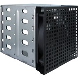 Inter-Tech 4U 40248 Supporto Nero, Grigio, Server case Nero, Supporto, Server, Nero, Grigio, ATX, micro ATX, Mini-ATX, Mini-ITX, SSI CEB, Acciaio, Allarme, HDD, Rete, Potenza