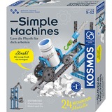 KOSMOS Simple Machines, Casella di esperimento Kit per esperimenti, Fisica, 8 anno/i, Multicolore