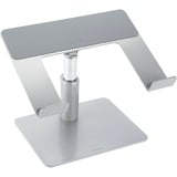 Kensington Base per laptop universale regolabile, Stand argento, Supporto per computer portatile, Argento, Alluminio, Silicone, Acciaio, 40,6 cm (16"), 8 kg, 151 - 200 mm