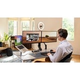 Kensington Base per laptop universale regolabile, Stand argento, Supporto per computer portatile, Argento, Alluminio, Silicone, Acciaio, 40,6 cm (16"), 8 kg, 151 - 200 mm