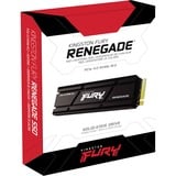 Kingston FURY Renegade Heatsink 4 TB, Disco a stato solido Nero