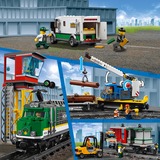 LEGO City Treno merci Set da costruzione, 6 anno/i, 1226 pz, 301 g
