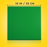 LEGO Classic Base verde verde, Set da costruzione, 4 anno/i, Plastica, 1 pz, 111 g