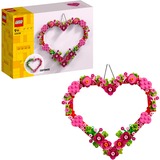 LEGO Cuore ornamentale, Giochi di costruzione Set da costruzione, 9 anno/i, Plastica, 254 pz, 188 g