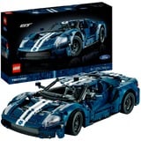 LEGO Technic 42154 Ford GT 2022, Kit Modellino di Auto da Costruire per Adulti, Supercar in Scala 1:12, Set da Collezione, Giochi di costruzione Kit Modellino di Auto da Costruire per Adulti, Supercar in Scala 1:12, Set da Collezione, Set da costruzione, 18 anno/i, Plastica, 1468 pz, 1,77 kg