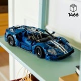 LEGO Technic 42154 Ford GT 2022, Kit Modellino di Auto da Costruire per Adulti, Supercar in Scala 1:12, Set da Collezione, Giochi di costruzione Kit Modellino di Auto da Costruire per Adulti, Supercar in Scala 1:12, Set da Collezione, Set da costruzione, 18 anno/i, Plastica, 1468 pz, 1,77 kg