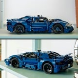 LEGO Technic 42154 Ford GT 2022, Kit Modellino di Auto da Costruire per Adulti, Supercar in Scala 1:12, Set da Collezione, Giochi di costruzione Kit Modellino di Auto da Costruire per Adulti, Supercar in Scala 1:12, Set da Collezione, Set da costruzione, 18 anno/i, Plastica, 1468 pz, 1,77 kg