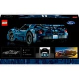 LEGO Technic 42154 Ford GT 2022, Kit Modellino di Auto da Costruire per Adulti, Supercar in Scala 1:12, Set da Collezione, Giochi di costruzione Kit Modellino di Auto da Costruire per Adulti, Supercar in Scala 1:12, Set da Collezione, Set da costruzione, 18 anno/i, Plastica, 1468 pz, 1,77 kg