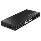 Lindy 38313 interruttore a matrice Commutatore a matrice AV 6,2 W, Switch HDMI Nero, Commutatore a matrice AV, 7680 x 4320 Pixel, 40 Gbit/s, LPCM, Nero, Metallo