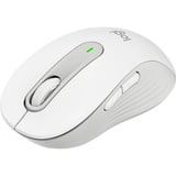 Logitech Signature M650 mouse Mano destra RF senza fili + Bluetooth Ottico 2000 DPI bianco, Mano destra, Ottico, RF senza fili + Bluetooth, 2000 DPI, Bianco