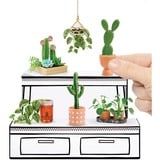 MGA Entertainment Make It Mini Botanicals, Bricolage Miniverse Make It Mini Botanicals, 8 anno/i, Multicolore, Plastica