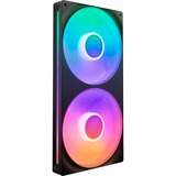 NZXT F280 RGB CORE, Ventola Nero