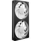 NZXT F280 RGB CORE, Ventola Nero