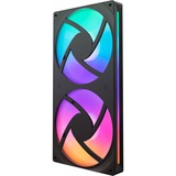 NZXT F280 RGB CORE, Ventola Nero