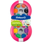 Pelikan 724625 pittura ad acqua Multi 12 pezzo(i) rosso, Multi, 12 pezzo(i)