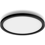 Philips Hue Hue White Ambiance Aurelle plafoniera rotonda, Luce LED Nero