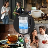 ProfiCook 501229, Bollitore accaio/Nero