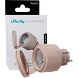Shelly Wave Outdoor Plug S LR, Presa beige
