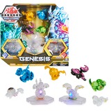 Spin Master Bakugan Evolutions, confezione Bakugan Genesis Collection, 2 personaggi Bakugan luminosi, 4 Bakugan esclusivi, 2 Nanogan, 8 carte Bakugan e 4 BakuCore, giocattoli per bambini dai 6 anni in su Bakugan Evolutions, confezione Genesis Collection, 2 personaggi luminosi, 4 esclusivi, 2 Nanogan, 8 carte e 4 BakuCore, giocattoli per bambini dai 6 anni in su, Trottola da lancio, 6 anno/i, Batterie richieste