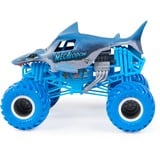 Spin Master Monster Jam, veicolo Monster Truck ufficiale Megalodon, veicolo die-cast da collezione, in scala 1:24, giocattoli per bambini e bambine dai 3 anni in su,  veicolo da gioco Monster Jam , veicolo Monster Truck ufficiale Megalodon, veicolo die-cast da collezione, in scala 1:24, giocattoli per bambini e bambine dai 3 anni in su, Monster truck, 3 anno/i, Metallo, Plastica, Blu