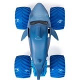 Spin Master Monster Jam, veicolo Monster Truck ufficiale Megalodon, veicolo die-cast da collezione, in scala 1:24, giocattoli per bambini e bambine dai 3 anni in su,  veicolo da gioco Monster Jam , veicolo Monster Truck ufficiale Megalodon, veicolo die-cast da collezione, in scala 1:24, giocattoli per bambini e bambine dai 3 anni in su, Monster truck, 3 anno/i, Metallo, Plastica, Blu