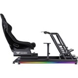 Thermaltake GR500 Racing Simulator Cockpit, Sim Rig Nero