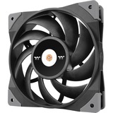 Thermaltake TOUGHFAN 12 Case per computer Ventilatore 12 cm Nero, Grigio 1 pz Ventilatore, 12 cm, 500 Giri/min, 2500 Giri/min, 28,1 dB, 72,69 pdc/min