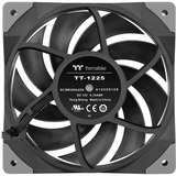 Thermaltake TOUGHFAN 12 Case per computer Ventilatore 12 cm Nero, Grigio 1 pz Ventilatore, 12 cm, 500 Giri/min, 2500 Giri/min, 28,1 dB, 72,69 pdc/min