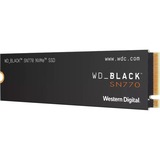 WD Black SN770 M.2 500 GB PCI Express 4.0 NVMe Nero, 500 GB, M.2, 5000 MB/s