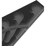 Wera 9832 Inserto in schiuma per set 6004 Joker 1, vuoto, Deposito Nero/grigio