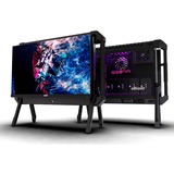 eBlaztr eBl-Bla-Sta-01, Alloggiamento desktop Nero (opaco)