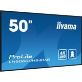 iiyama LH5060UHS-B1AG, Public Display Nero (opaco)