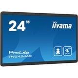 iiyama TW2424AS-B1 visualizzatore di messaggi Pannello piatto per segnaletica digitale 60,5 cm (23.8") Wi-Fi 250 cd/m² 4K Ultra HD Nero Touch screen Processore integrato Android 24/7, Public Display Nero, Pannello piatto per segnaletica digitale, 60,5 cm (23.8"), 1920 x 1080 Pixel, Wi-Fi, 24/7
