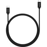 ADATA CACC-200PN-BK cavo USB USB 2.0 2 m USB C Nero Nero, 2 m, USB C, USB C, USB 2.0, Nero