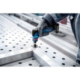 Bosch GWG 12V-50 S PROFESSIONAL smerigliatrice angolare 5 cm 15000 Giri/min 530 g, Smerigliatrice diritta blu/Nero, 15000 Giri/min, 5 cm, Batteria, 530 g, Motore senza spazzole