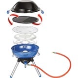Campingaz Party Grill 400 Caravan Connect Fornello a gas, Griglia Nero/Blu