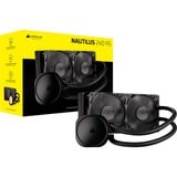 Corsair NAUTILUS 240 RS, Raffreddamento ad acqua Nero