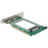 DeLOCK 90051 scheda di interfaccia e adattatore Interno U.2 PCIe, U.2, PCIe 4.0, Verde, PC, FCC