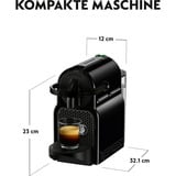 DeLonghi Citiz EN167.B Automatica Macchina per caffè a capsule 1 L, Macchina a capsula Nero, Macchina per caffè a capsule, 1 L, Capsule caffè, 1260 W, Nero