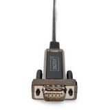 Digitus Adattatore seriale USB tipo C™ Nero, Nero, 1 m, DB-9, Maschio, Maschio, Cina