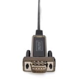 Digitus Adattatore seriale USB tipo C™, Cavo Nero, Nero, 1 m, DB-9, Maschio, Maschio, Cina