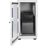Digitus Alloggiamento per computer con ventola filtro integrata e piedini di livellamento, IT armadio grigio chiaro, Rack indipendenti, Lucchetti, Grigio
