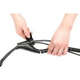 Digitus DA-90508 organizer per cavi Scrivania/Parete Guaina intrecciata per cavi Nero 1 pezzo(i), Instradamento dei cavi Nero, Guaina intrecciata per cavi, Scrivania/Parete, Polietilene tereftalato (PET), Nero