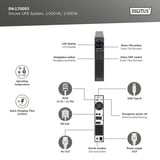 Digitus DN-170093 OnLine, UPS Nero