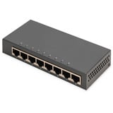 Digitus Gigabit 8 porte, Interruttore Nero